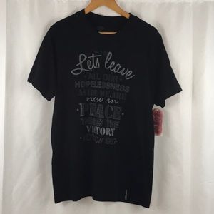 NWT Totto 87 Let’s Leave Embroidered Tee Sz XL T3